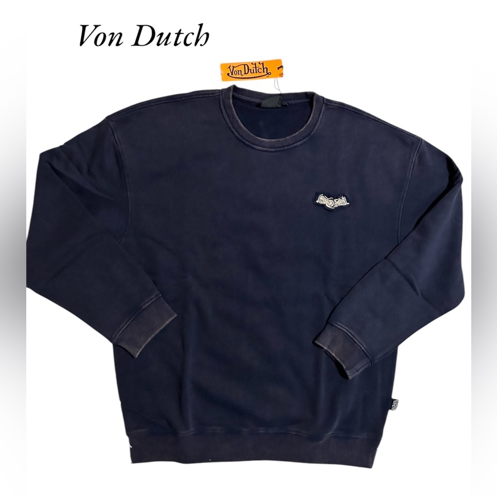 Von Dutch Cotton Long Sleeve Sweatshirt